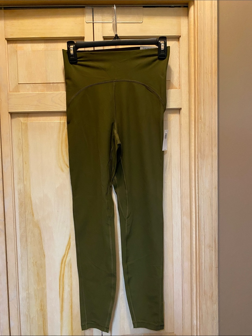 Old Navy Olive Green High-Waist Leggings
